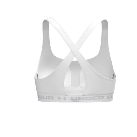 TOP MUJER UNDER ARMOUR CROSSBACK MID BRA White