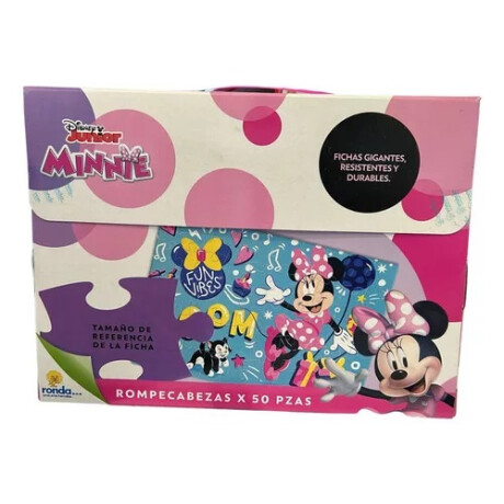 Puzzle Gigante Infantil Minnie 50 Piezas Disney Junior Puzzle Gigante Infantil Minnie 50 Piezas Disney Junior