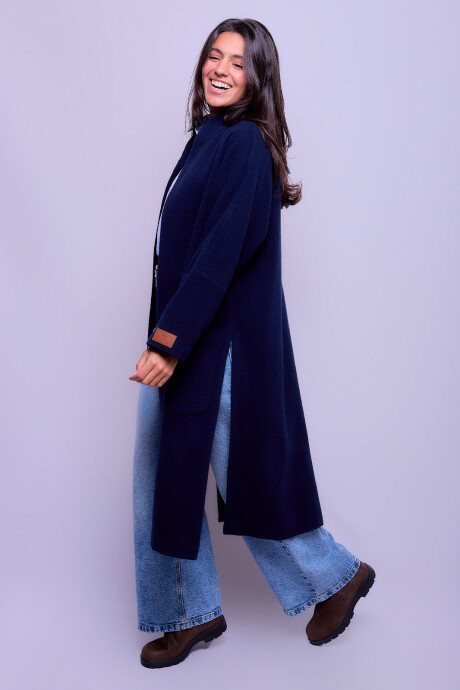 Capa Cuello Mao Azul