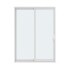 Ventana de PVC Blanco 200 X 200 Puerta Corrediza Cerradura Ventana de PVC Blanco 200 X 200 Puerta Corrediza Cerradura
