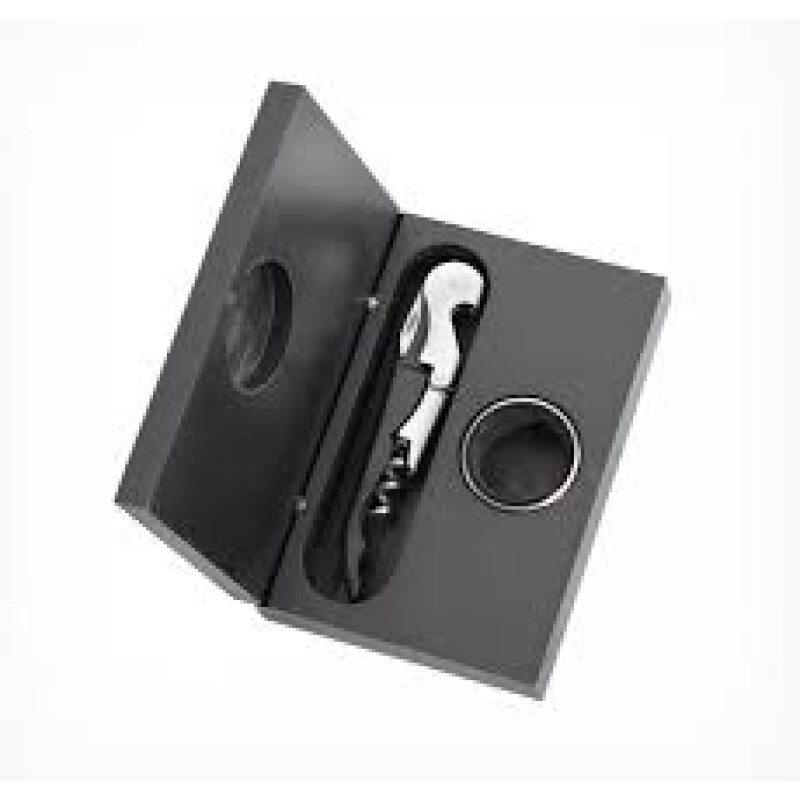 Set para Vinos Bardolino - Descorchador - sacacorcho y recoge gotas Bardolino Cilio Set para Vinos Bardolino - Descorchador - sacacorcho y recoge gotas Bardolino Cilio