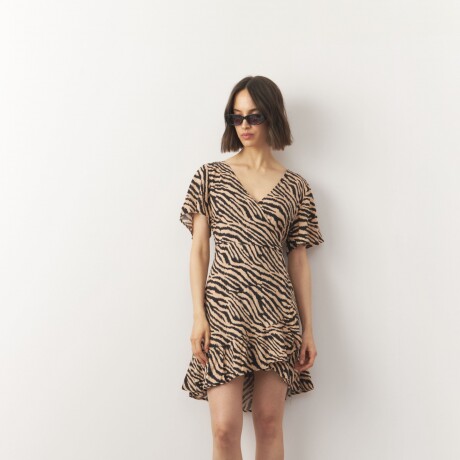 VESTIDO VELSEN Zebra