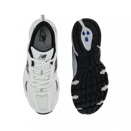 Championes New Balance 530 White & Black