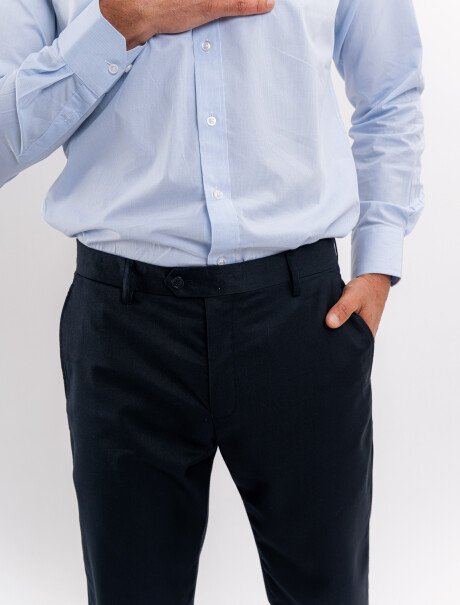 Pantalon vestir azul