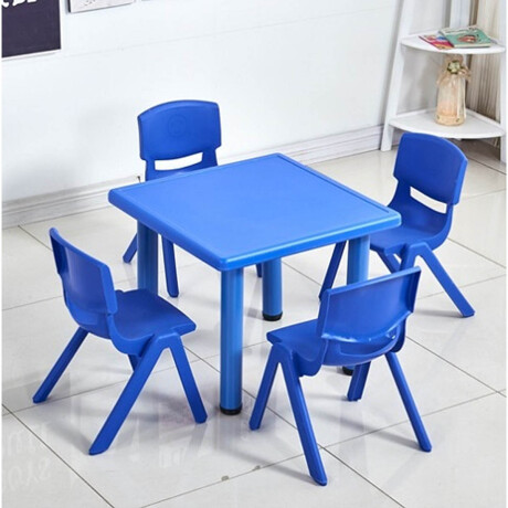 Silla P/ Niños Plástico Resistente Calidad Y Colores! Azul
