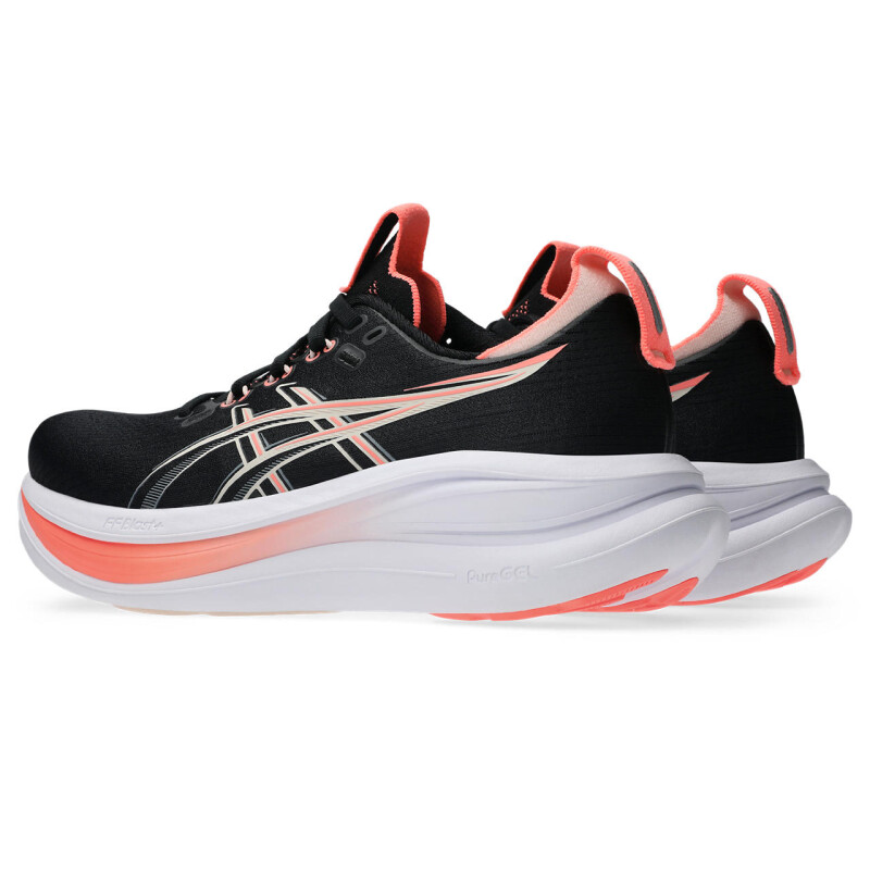 Zapatillas Running GEL-Nimbus 28 Mujer Black/pearl Pink