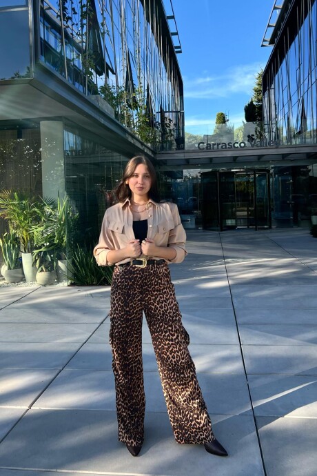Pantalon Silvia Animal Print