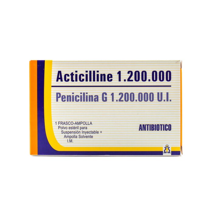ACTICILLINE 1200000 CJ X 1 AMPOLLA única