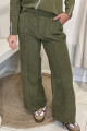 Pantalon cotidiano Verde