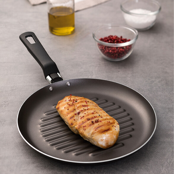 Sarten tipo bifera 22 cms, línea LORETO -TRAMONTINA TR5854