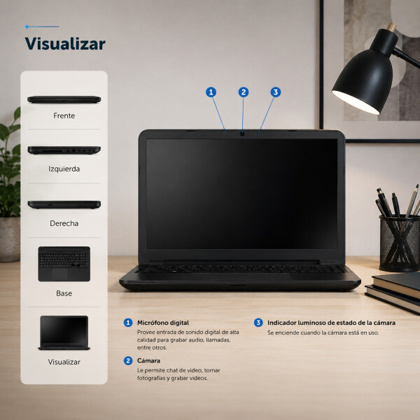 Notebook Dell Inspirion 3537 I5 8gb Ram 750gb Ssd 15.6" NOTEBOOK RFPL DELL 3537 I5/8/750/15.6"