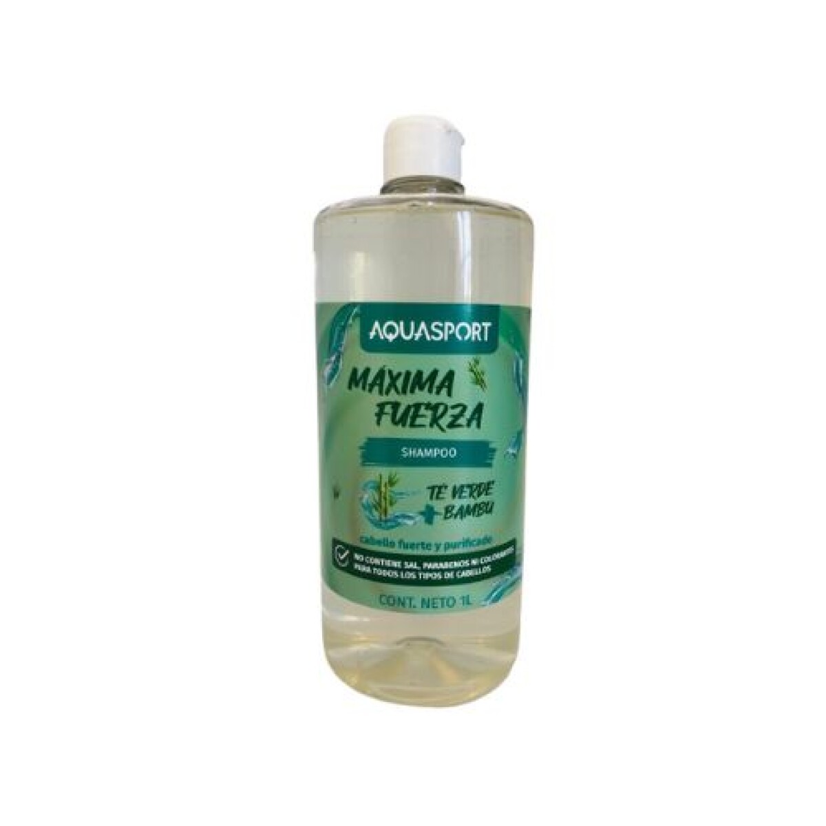 Shampoo Aquasport Máxima Fuerza 1L 