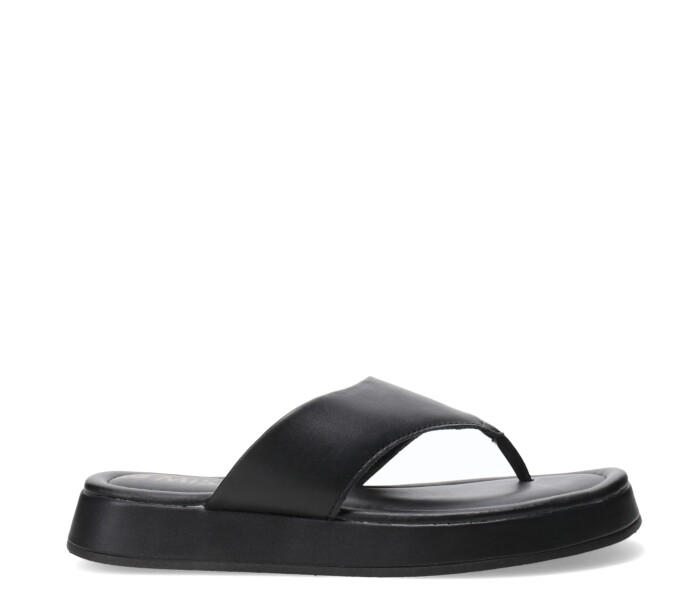 Sandalia de Mujer Miss Carol PLATS estilo chancla Negro