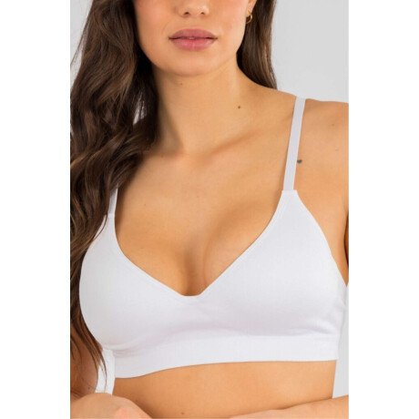 Soutien triangulo chicory Blanco