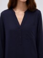 Blusa Au Azul Noche