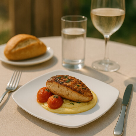 Plato Llano Cuadrado Actualite 20 cm Blanco Porcelana Plato Llano Cuadrado Actualite 20 cm Blanco Porcelana