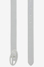 CINTURÓN LOGO D A TONO Blanco