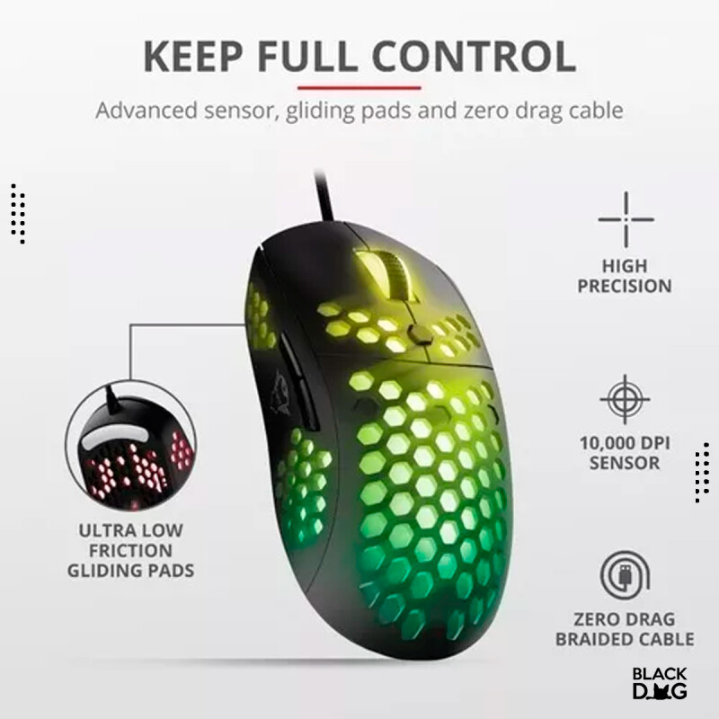 Mouse Gamer Trust Graphin Gxt 960 10.000 Dpi + Smartwatch Mouse Gamer Trust Graphin Gxt 960 10.000 Dpi + Smartwatch