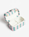 Porta Cosméticos Organizadores Organizador De Bijou Rayado - Estampado Rayas