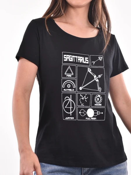 REMERA SAGITARIO ESTAMPADO 1