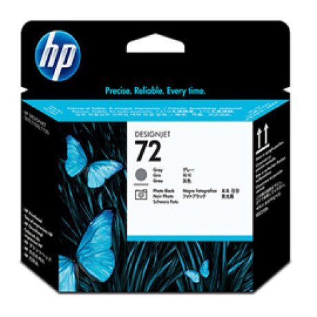 HP C9380A (72) CABEZAL PHOTO NEGRO/GRIS T610/1100/1300 UK Hp C9380a (72) Cabezal Photo Negro/gris T610/1100/1300 Uk