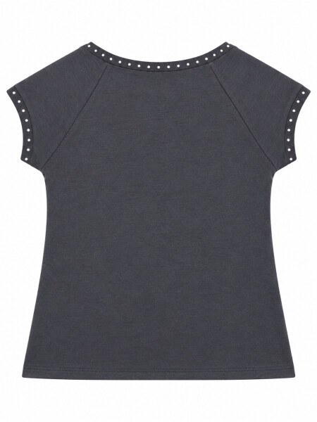 REMERA DENORA GRIS OSCURO