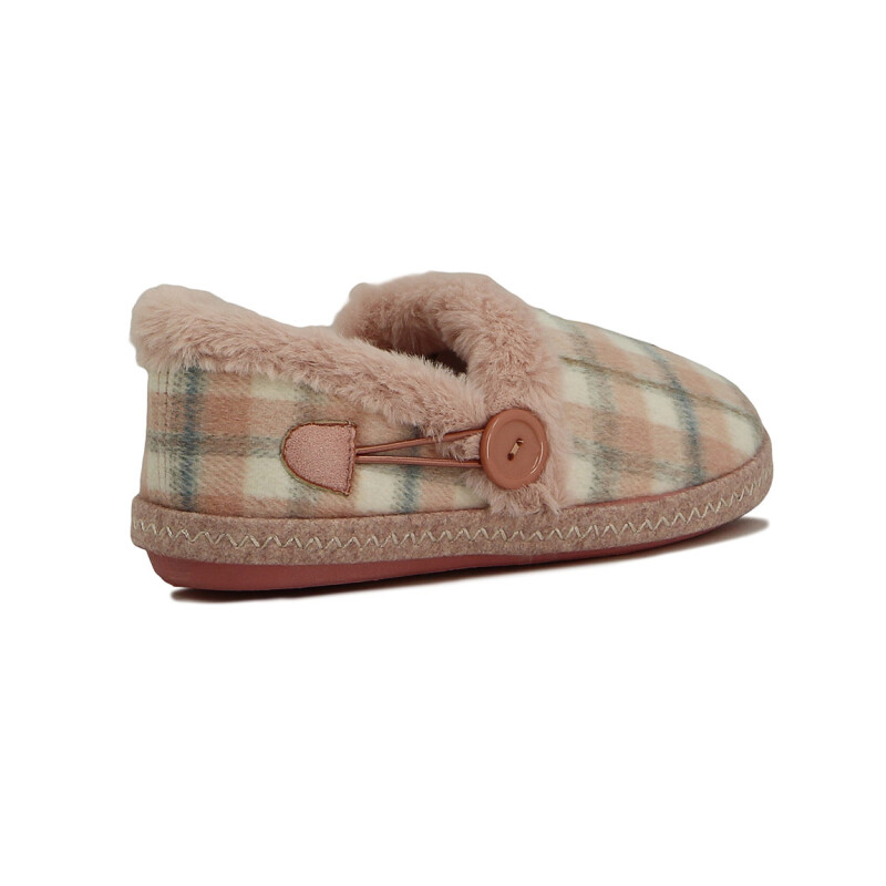 Pantuflas Mujer Dortex Rosa Claro