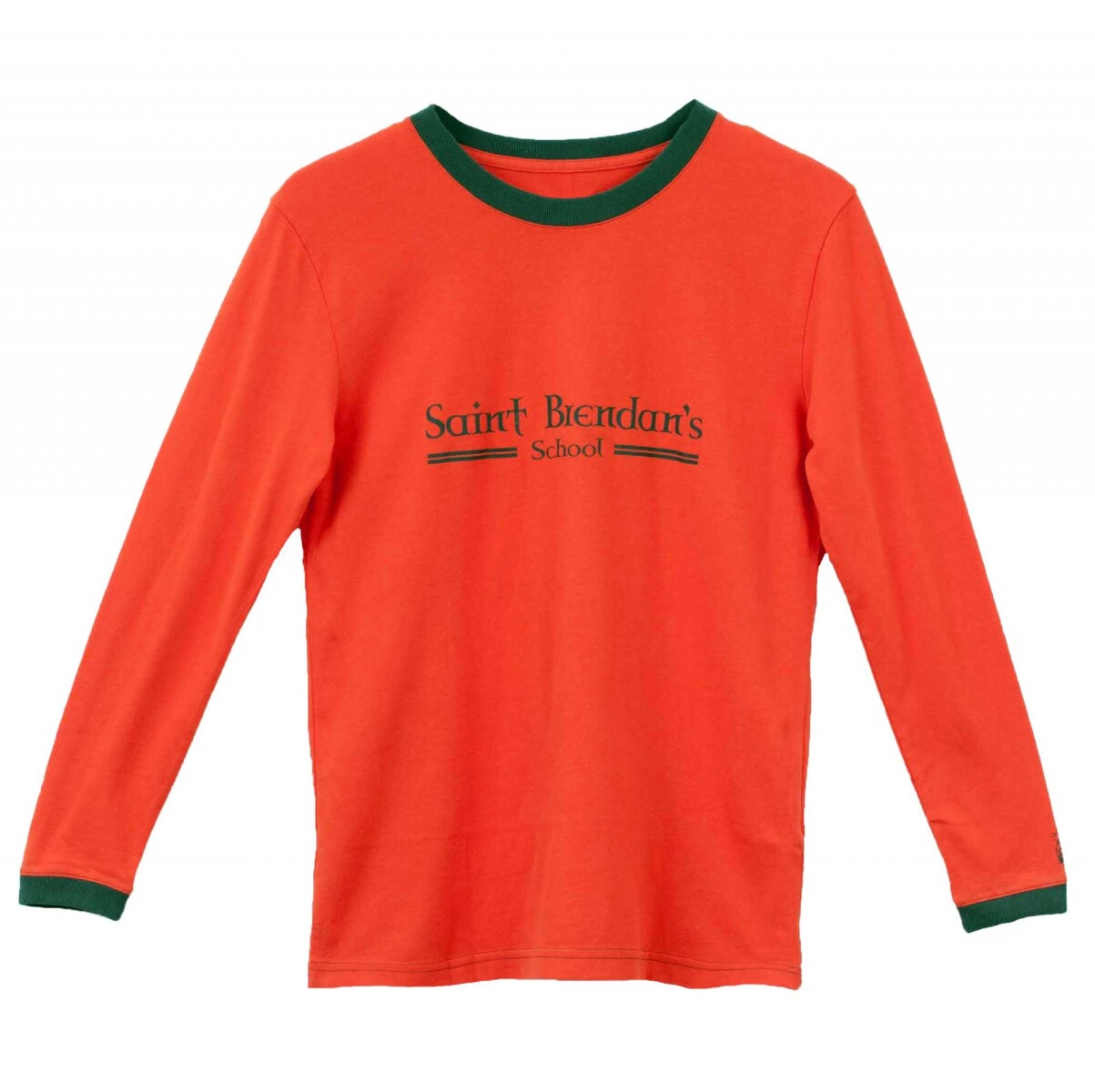 T-shirt manga larga St. Brendan´s - Naranja 