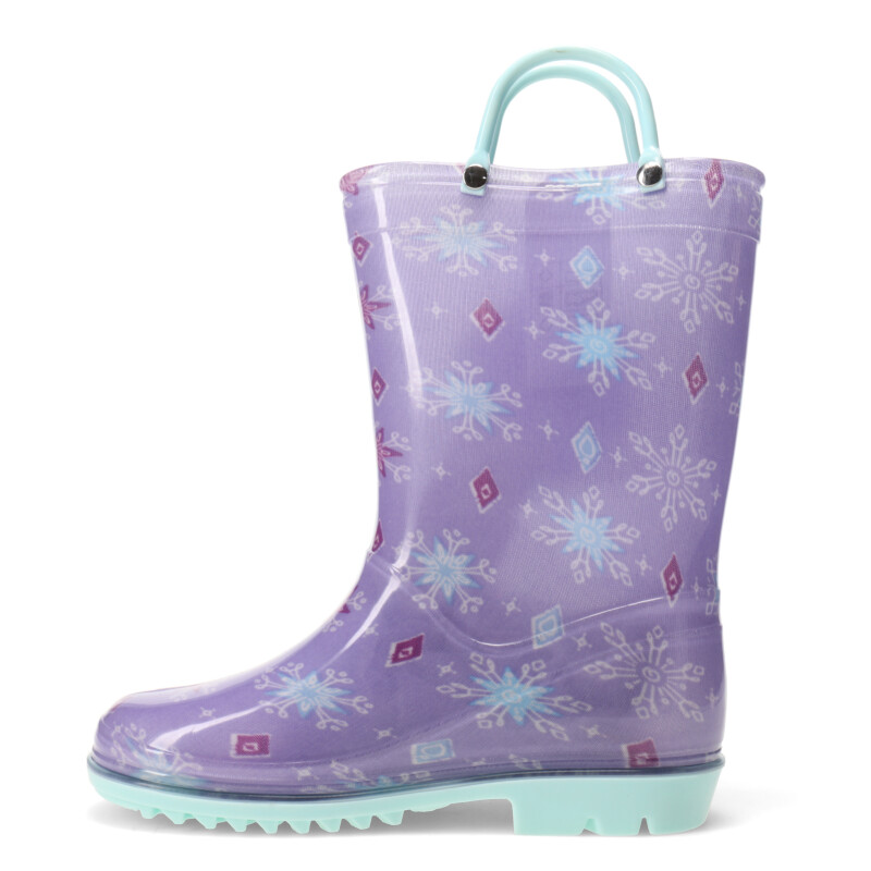 Botas de lluvia Disney Frozen Lila - Verde Agua