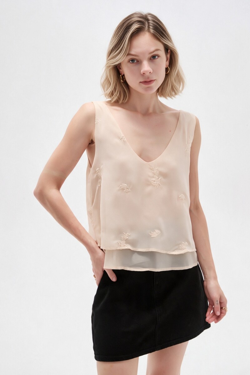 Musculosa Meran - Beige Claro 