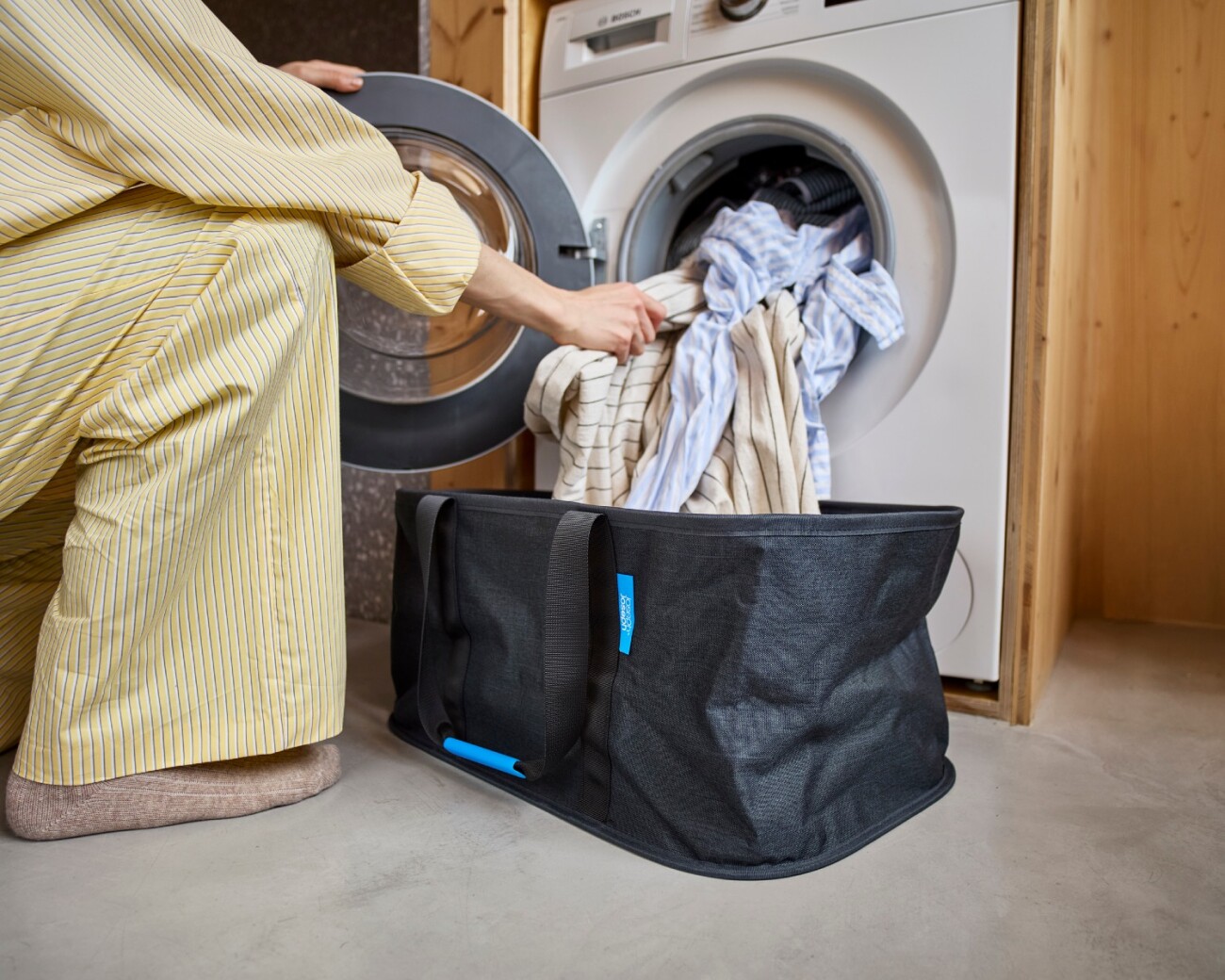 Cesta de Lavandería Plegable 35 L Joseph Joseph Hold-All™ Carbon Black Cesta de Lavandería Plegable 35 L Joseph Joseph Hold-All™ Carbon Black