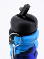 BOTELLA SILICONA AZUL