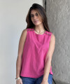 Blusa Franca fucsia