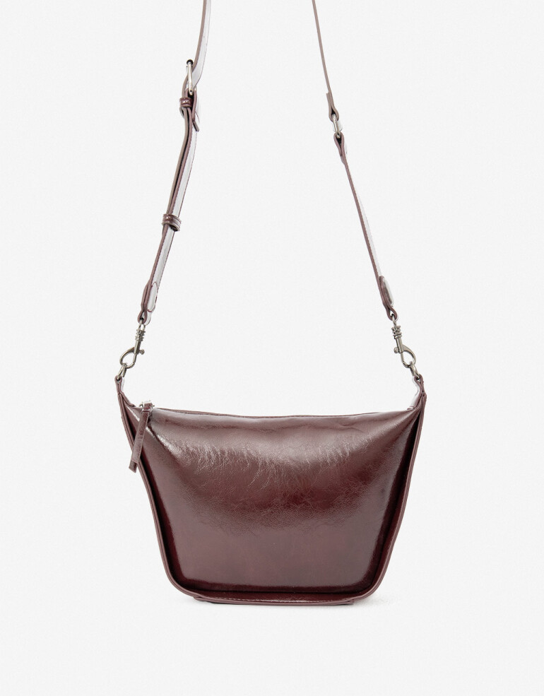 Bandoleras Cartera Formato Bandolera - Rojo Vino
