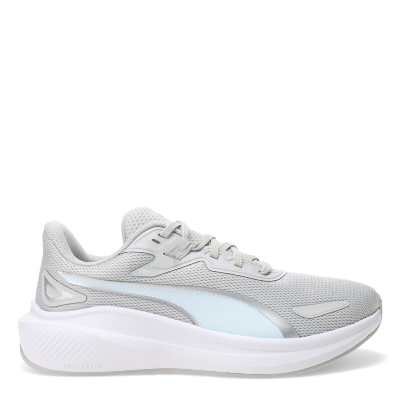 Championes de Mujer Puma Skyrocket Lite Gris - Celeste