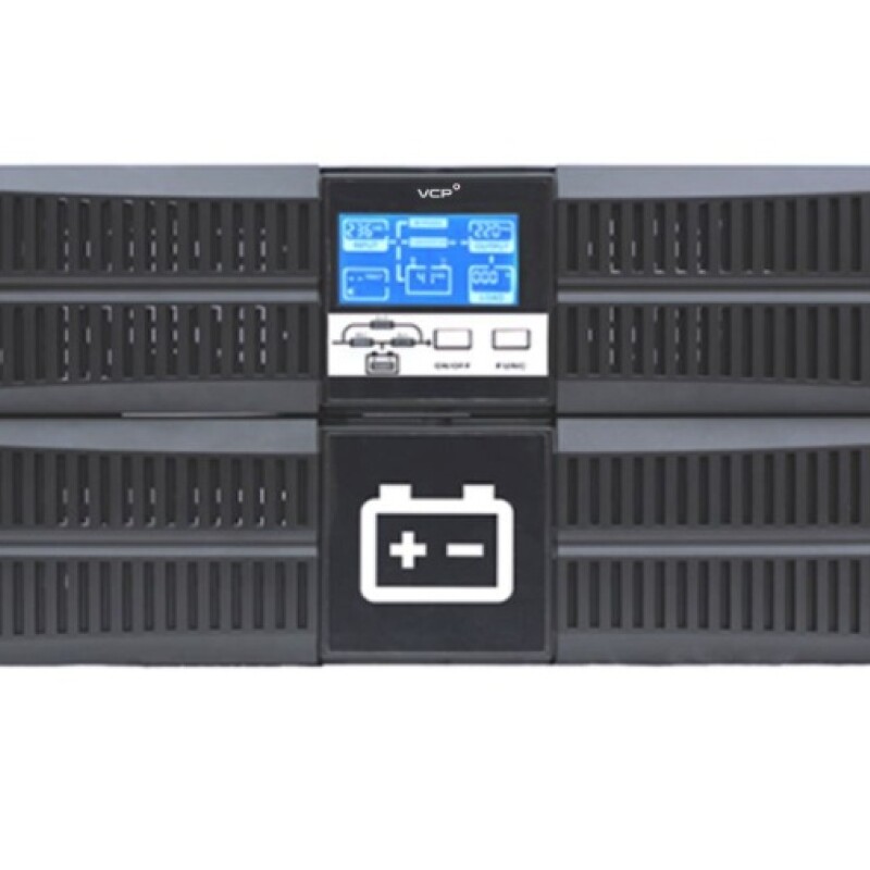 UPS 6KVA ON LINE RACK/TORRE LCD, 16X12V/7AH, FP1, C/ USB, SNMP SLOT Y PUERTO PA UPS 6KVA ON LINE RACK/TORRE LCD, 16X12V/7AH, FP1, C/ USB, SNMP SLOT Y PUERTO PA