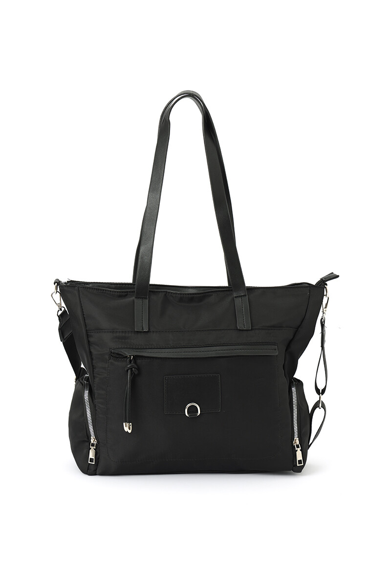 Bolso shopper - Negro 