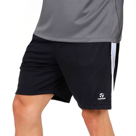 Short Deportivo Topper Bermuda Training Para Hombre Negro1