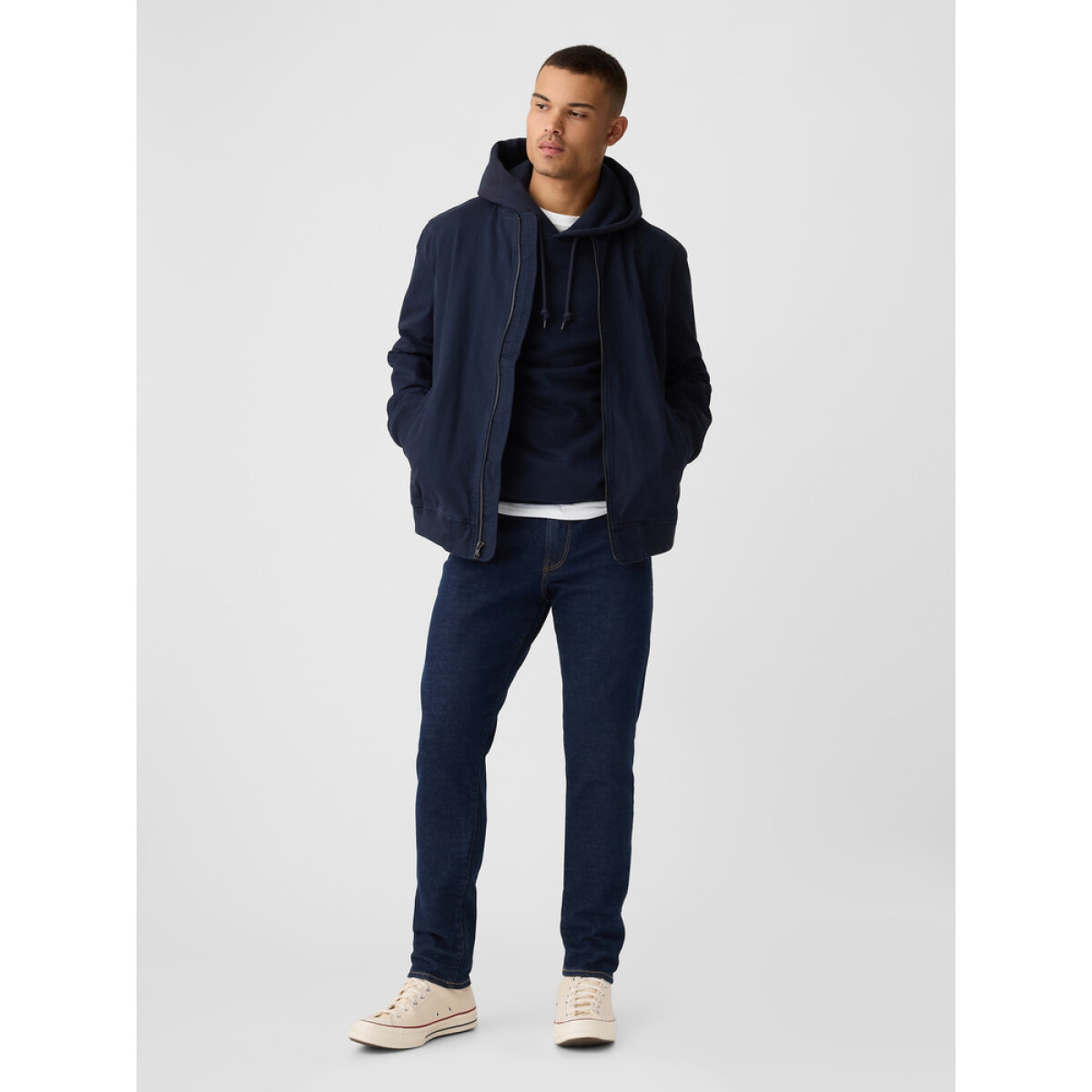 V-SLIM TAPER BRYN - INDIGO RINSE 587 