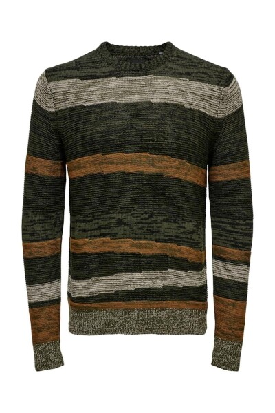 Sweater Spike Con Diseño Rosin