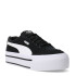 Championes de Mujer Puma Court Classic Vulc Fs Plataforma Negro - Blanco
