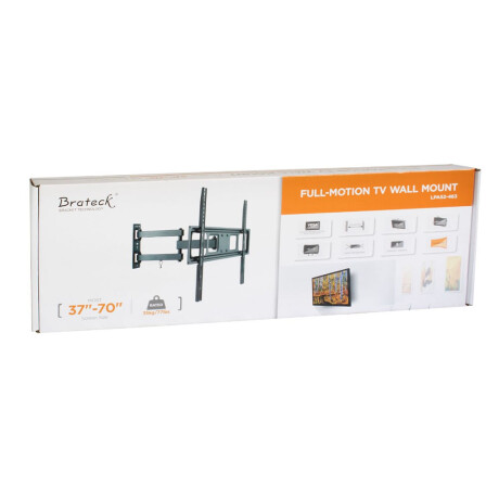 Soporte Brateck c/ Brazo Móvil de Pared TV 37"-70" LPA52-463 Negro