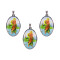MEDALLAS DE SANTOS 5CM X3 UNIDADES Gp117/san Cristobal