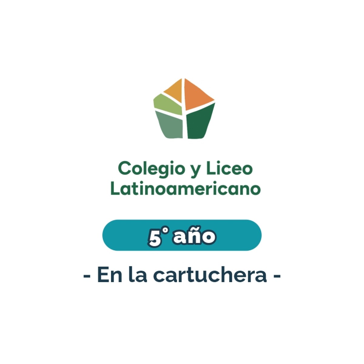 Lista de materiales - Primaria 5° año cartuchera Latinoamericano 