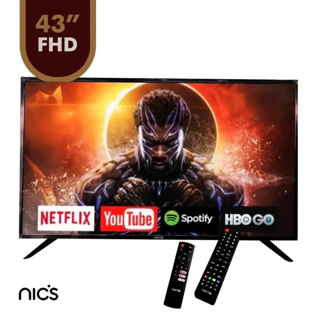 Tv Smart Nic's 43" Uhd 