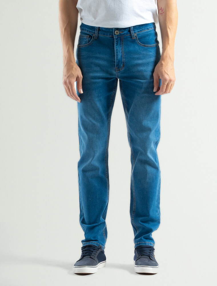 Jean Forum Regular Fit Largo 32 Azul