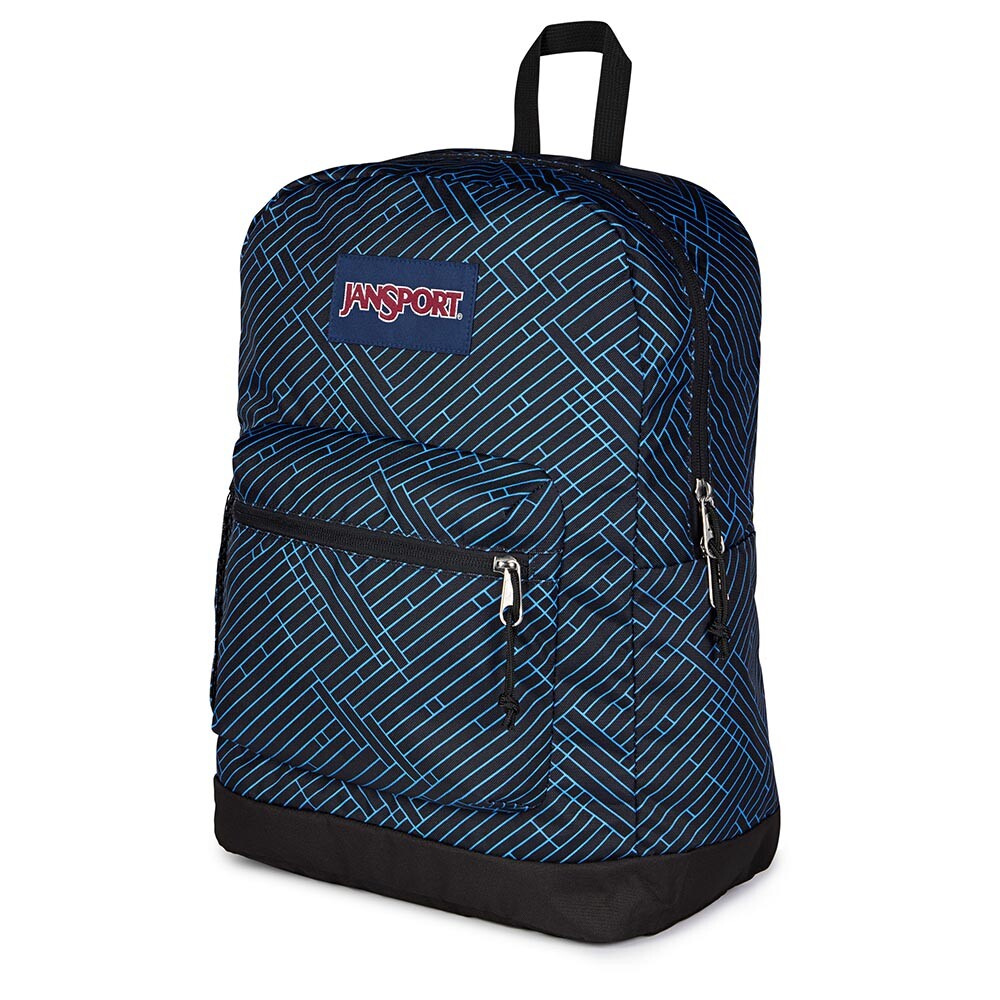 Mochila Portalaptop Cross Town Plus Black/Black/Azul