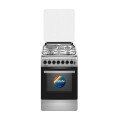 COCINA COMBINADA 3 HORNALLAS Y 1 DISCO ELÉCTRICO ACERO<br /> INOXIDABLE 50X60 CM Cocina Combinada 3 Hornallas Y 1 Disco Eléctrico Acero<br /> Inoxidable 50x60 Cm