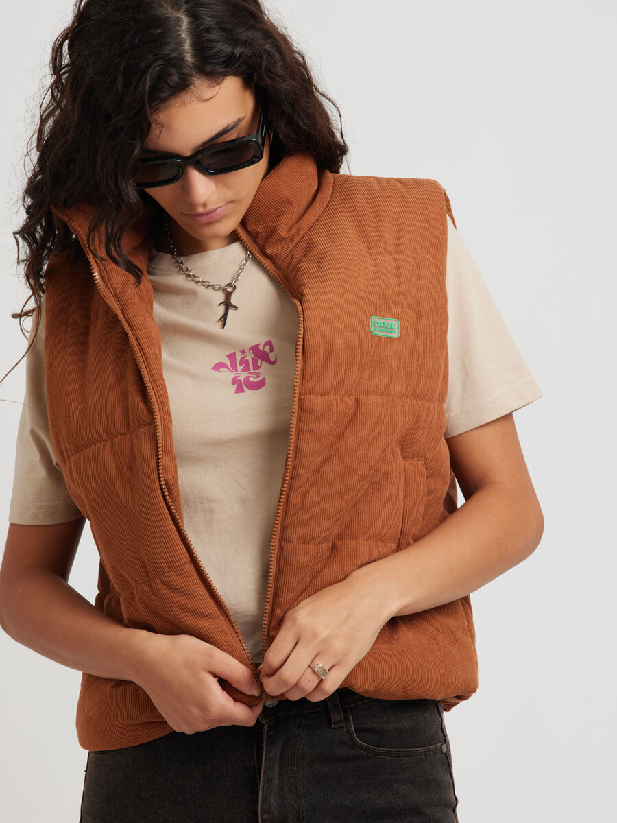CHALECO NULIE DIXIE Camel