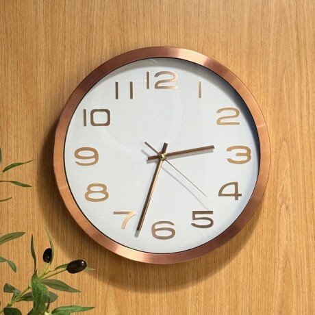 Reloj Pared Redondo rose & blanco Ø 30cm Reloj Pared Redondo rose & blanco Ø 30cm